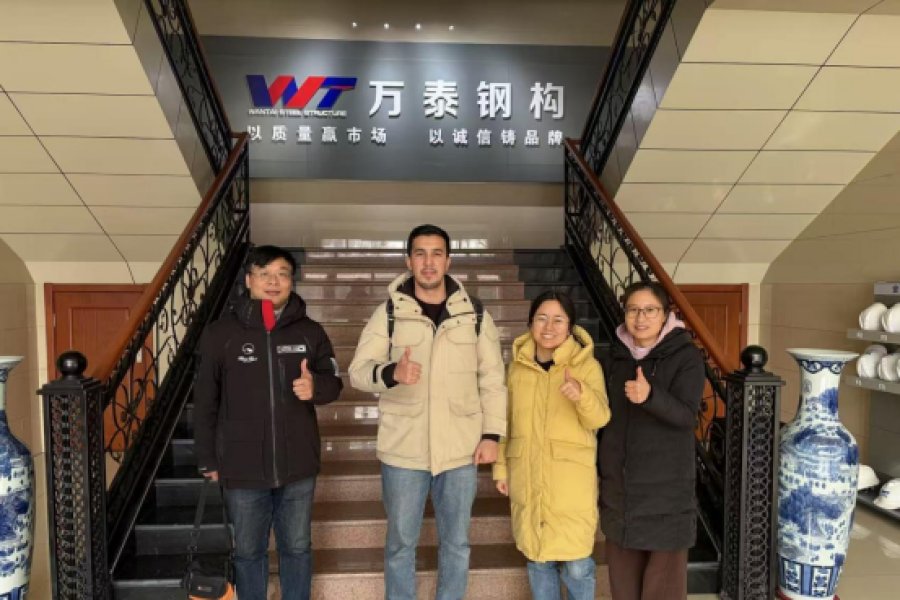 Hosts Turkmenistan Client for Factory Inspection of Bridge Project