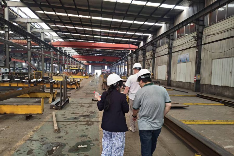Warmly Welcome Russian Far East Clients to Visit Gaomi Wantai Steel Structure Engineering Co., Ltd.