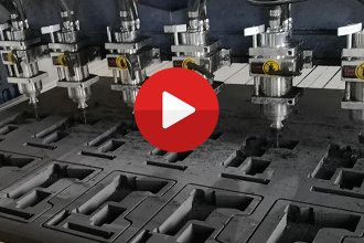 carvings foam case toolbox insert production video image