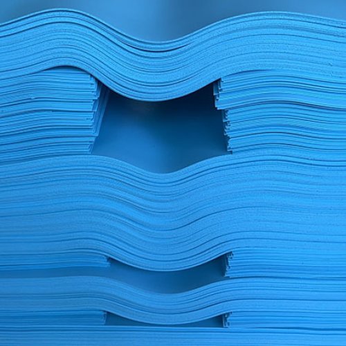 500 kg/m3 density textured sponge silicone sheeting