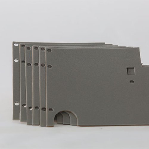 Polyethylene foam gaskets