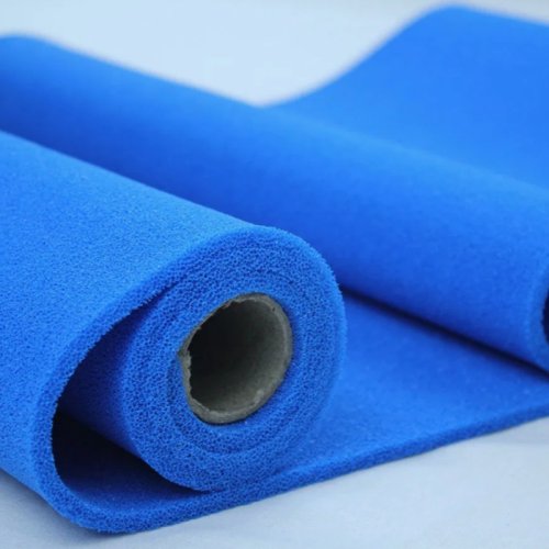 Steam press silicone foam