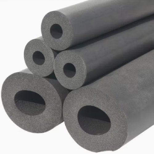 Black Nitrile Rubber Foam Pipe 