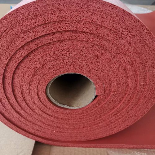 Silicone Sponge Rubber Sheets And Rolls
