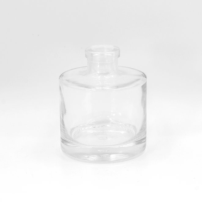 Botella de perfume única elegante redonda de 30ml 50ml 100ml