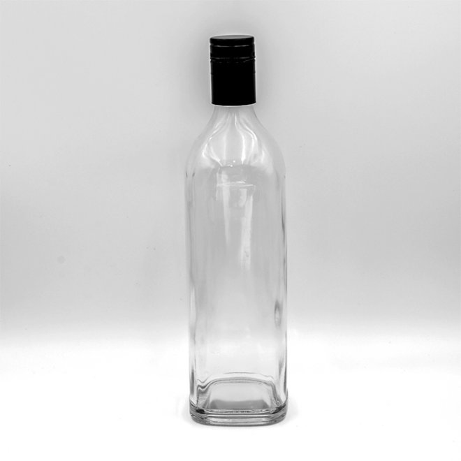 Botellas de vidrio vacías recargables de 500 ml y 750 ml