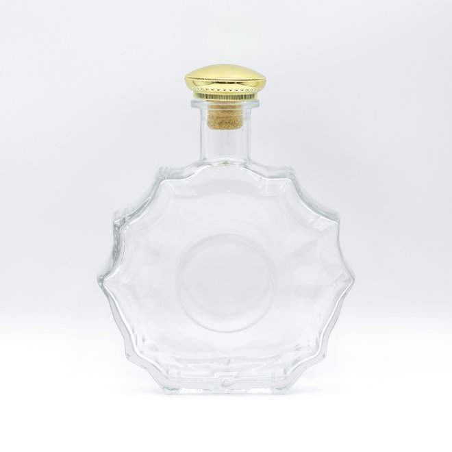 Botellas de whisky espirituosas únicas en forma de abanico de 1000 ml