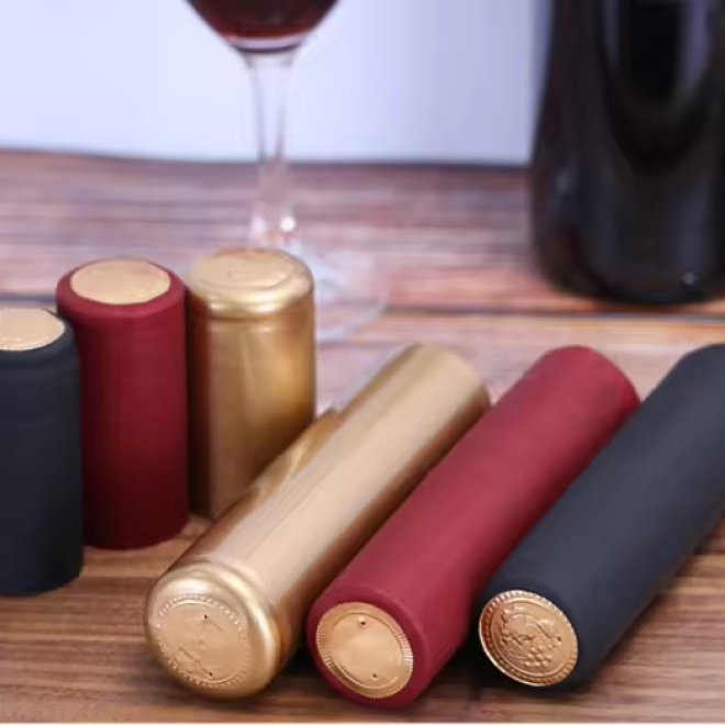 30mm Vino PVC Termoretráctil Vino Cápsula Capsula