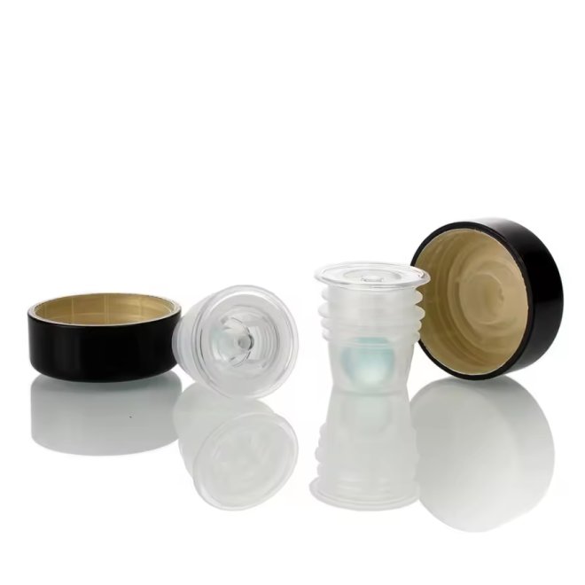 Botella de vidrio 20mm 24mm Tapones de rosca no rellenables