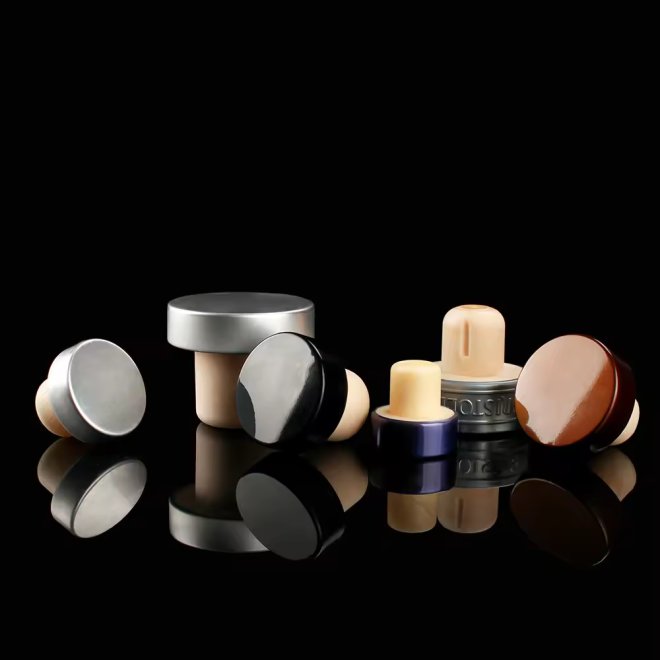 Tapón sintético de madera para botellas Corcho en forma de T