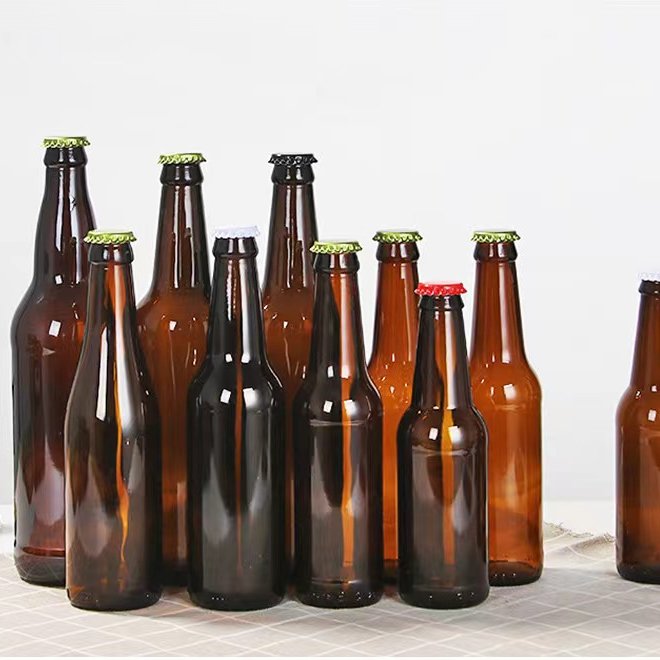 Azul Ámbar 330ml 500ml 700ml Botella De Vidrio Para Cerveza