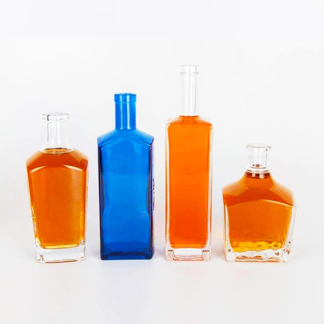 500ml 700ml 750ml Whisky Botella De Vidrio Con Corcho