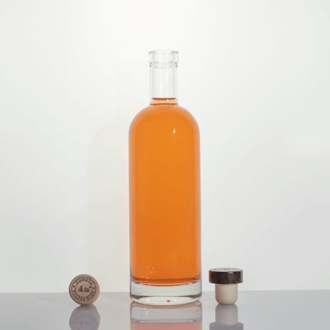 Vodka Whisky Licor Botellas De Vidrio Para Bebidas Espirituosas