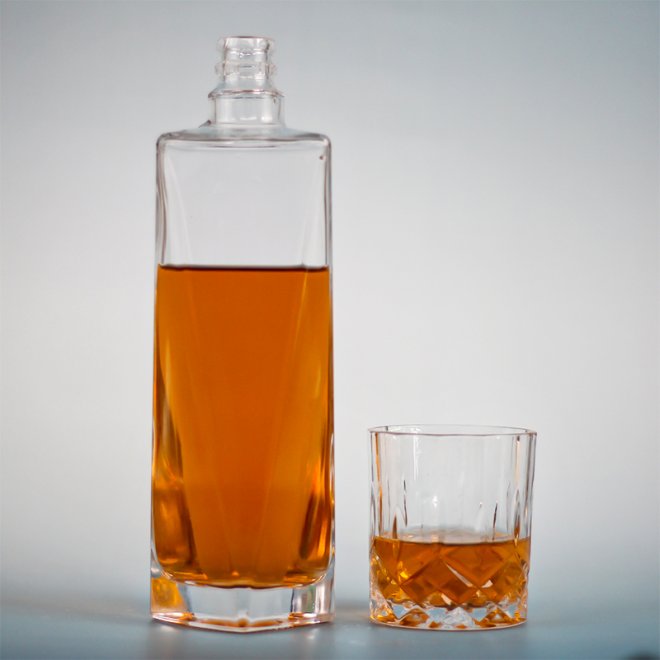 Ginebra Vodka Whisky Licor Espíritu 500ml 750ml Botellas de Vidrio