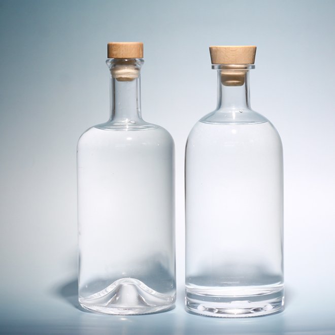 Nuevo Diseño 700ml 750ml Licor Tequila Espíritu Botella de Vidrio