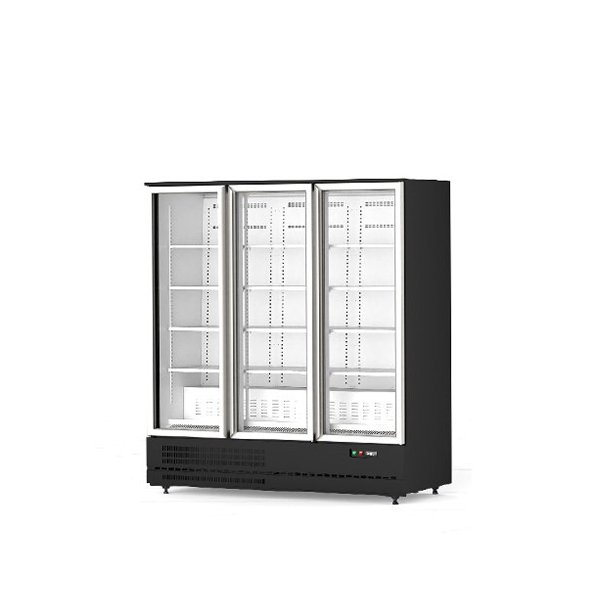 Plug-in Glass-door Upright Freezer/ Fridge