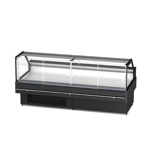 Left-right Open Right Angle Deli Cabinet