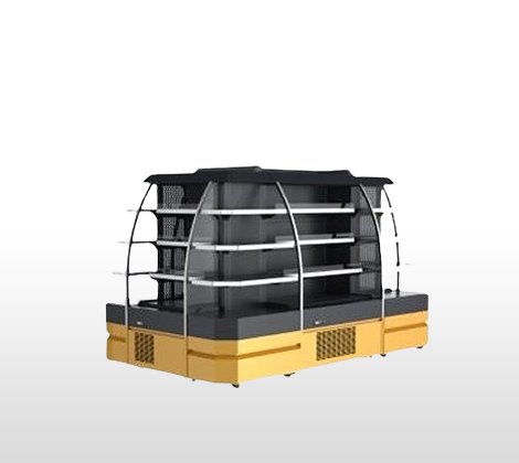 Semi-vertical Promotion Fridge