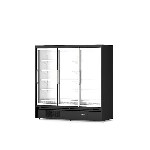 Plug-in Glass-door Upright Fridge