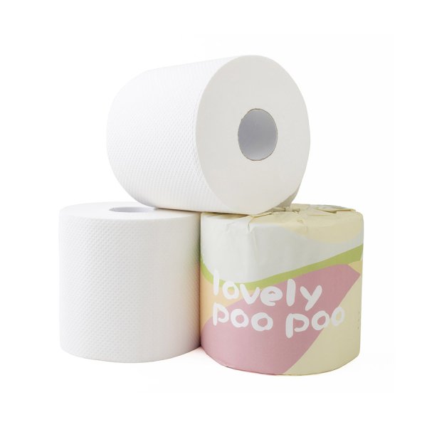 竹パルプ無漂白トイレットペーパー