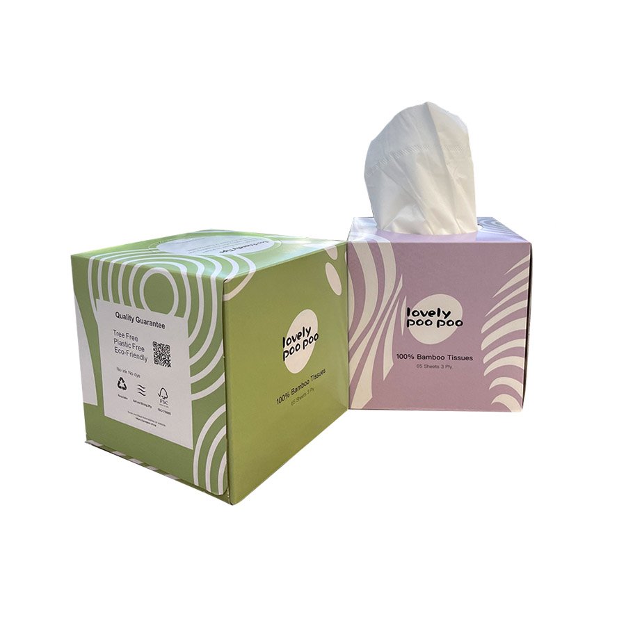 Bulk Bleached Bamboo Tissue