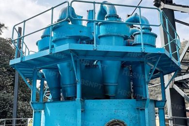 Kungang Dahongshan Iron Mine φ660-8 Hydrocyclone Cluster