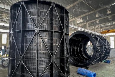 Pangang Baima Iron Mine φ9.15×5.03m SAG Mill Trommel Screen