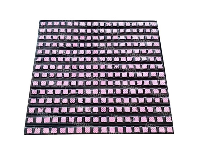 Rubber-ceramic composite board