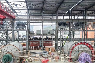 Guangxi alumina: 4 sets of hydrocyclones and 4 sets of rotary screens