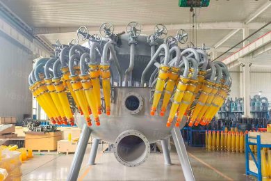 Guinea GN Project 200×2-17(15) hydrocyclone assembly and 100×2-PU-40 hydrocyclone assembly