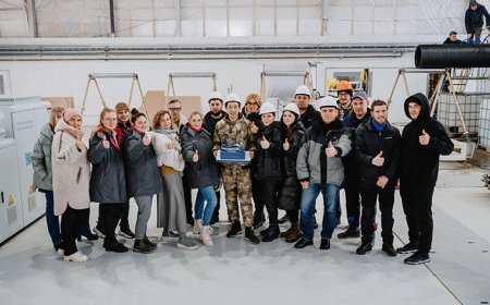 Russia installed PE large diameter hollow wall winding pipe