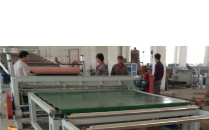  PP new hollow plastic building template plastic Machine performance advantages