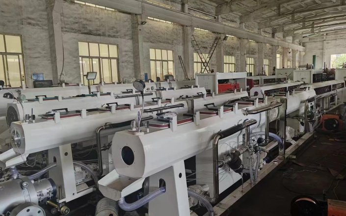 Amazing 10 plastic pipe production line will transport to  Vietnam