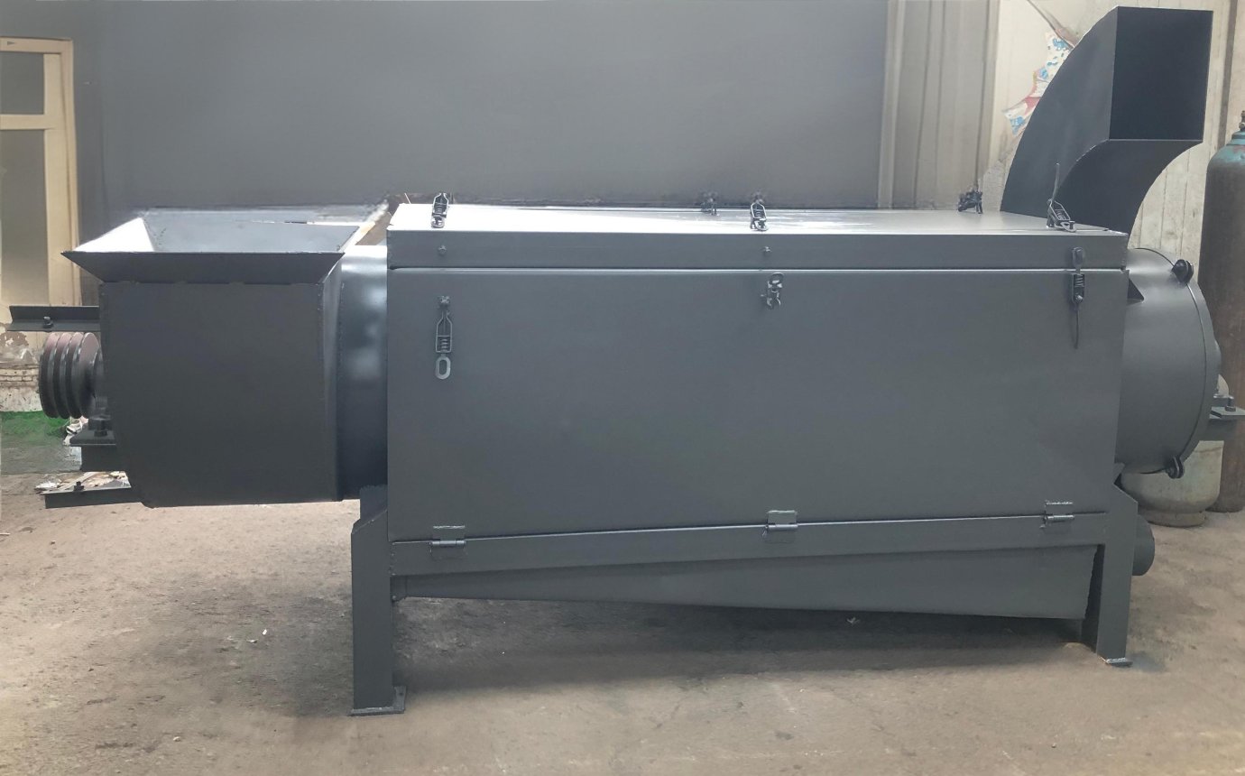 Horizontal spin dryer