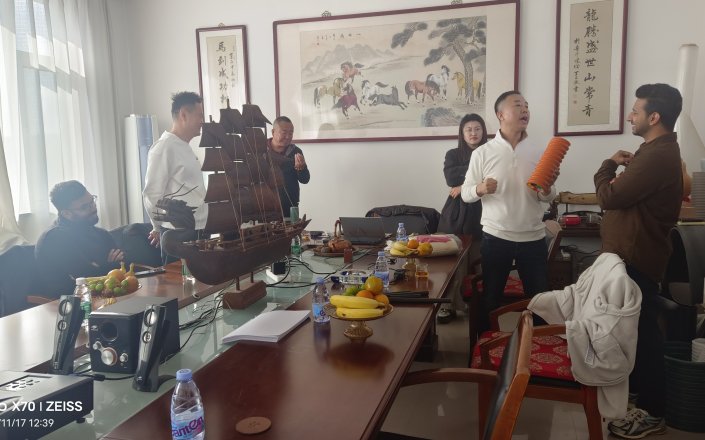 Customer has checked and ordered HDPE pipe line