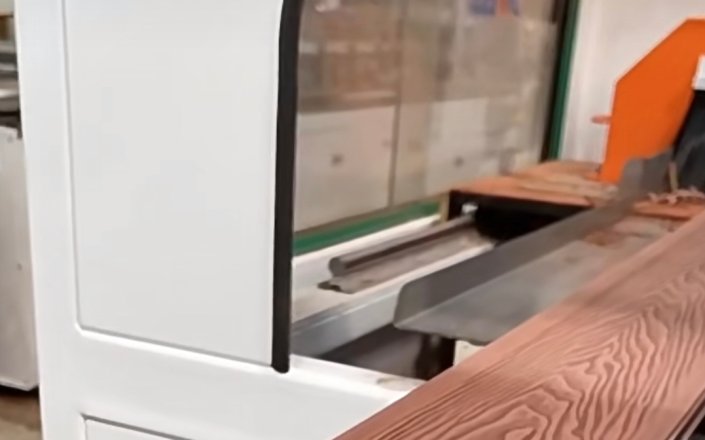 Wood plastic machine 