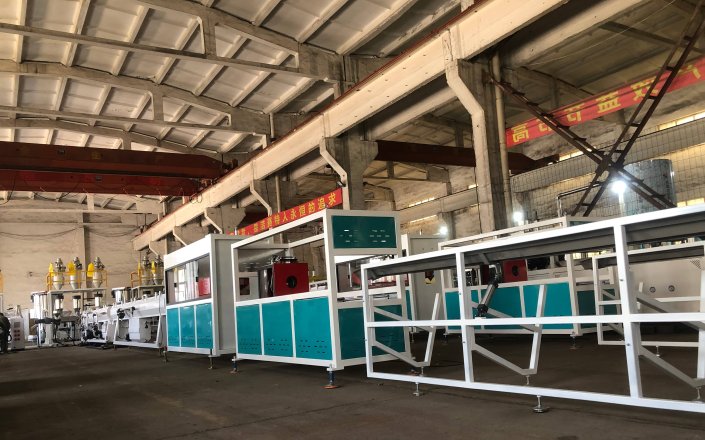 ABC three layers plastic pipe machine manufacture