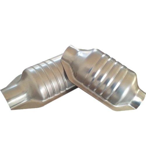 Custom metal staming deep drawing auto parts catalytic converter housing