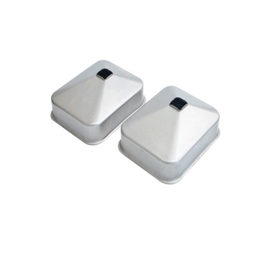 Custom metal stamping deep drawing rectangular funnel for oil press