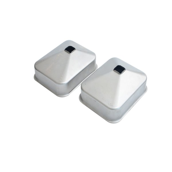 Custom metal stamping deep drawing rectangular funnel for oil press