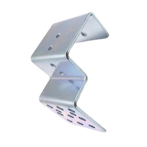 Custom Metal Stamping Galvanized Sheet Metal Hardware  Brackets Stamping Parts