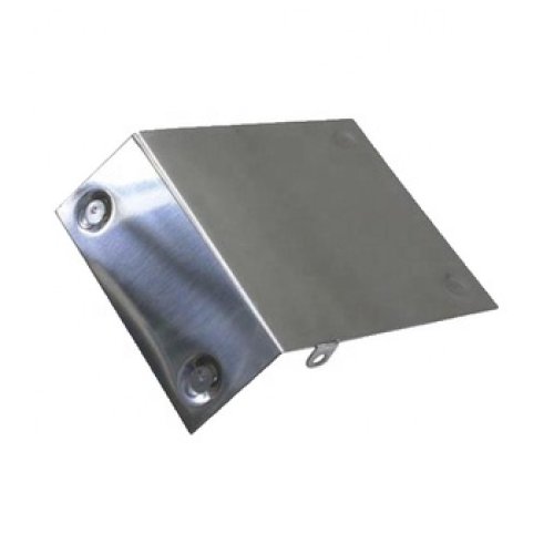 Stainless steel laser cutting and bending connectors