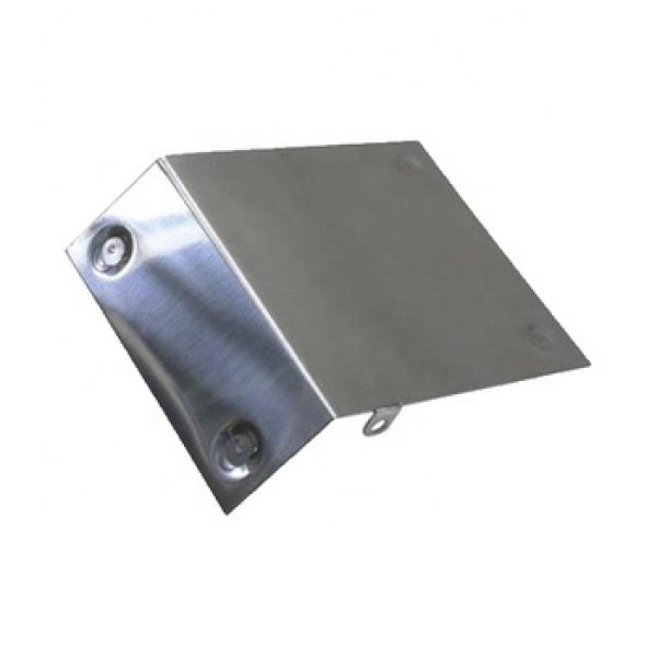 Stainless steel laser cutting and bending connectors