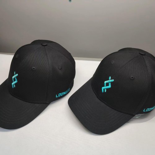 Loongze Cap - Blue Embroidery