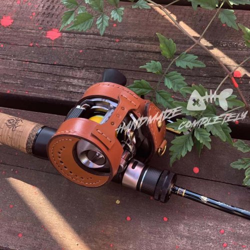 Loongze Genuine Leather Reel Cover(baitcast)