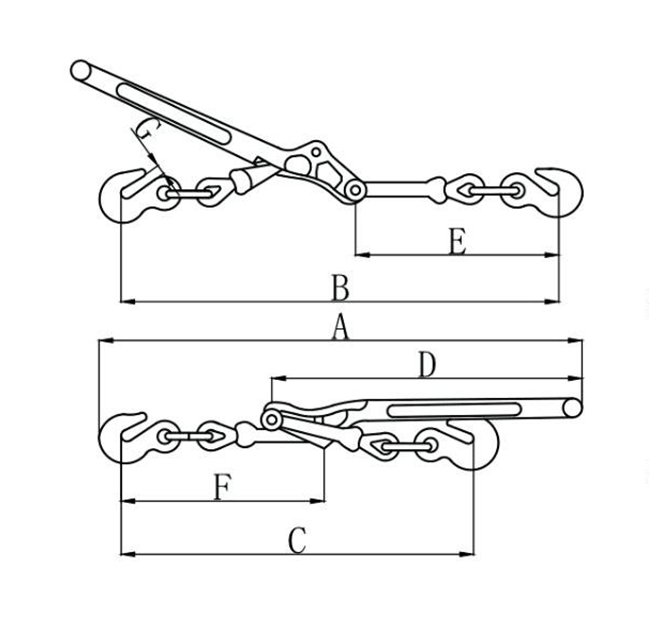 LEVER TYPE LOAD BINDER