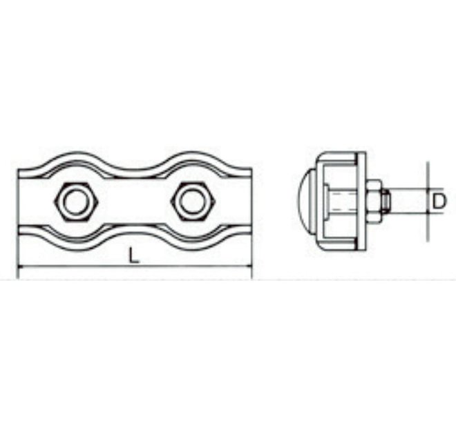 SIMPLEX WIRE ROPE CLIP & DUPLEX WIRE ROPE CLIP