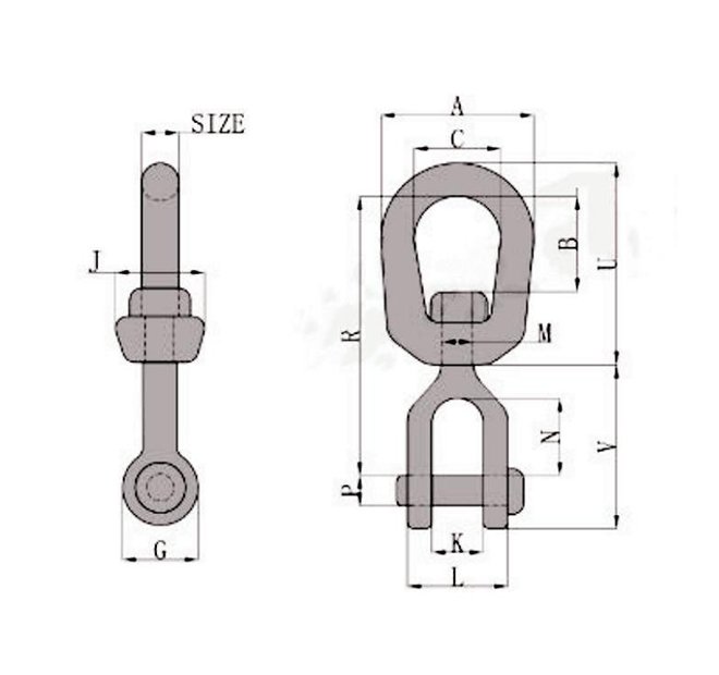 CHAIN SWIVEL G-403