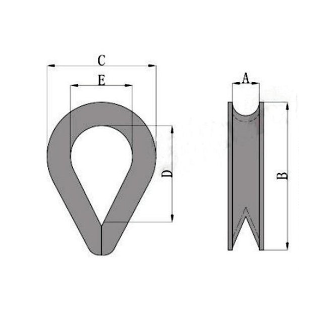 EUROPEAN TYPE THIMBLE