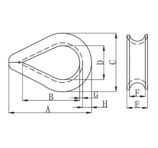 US LIGHT DUTY THIMBLE G411